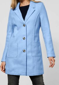 Street One Kort kappa / rock - stone blue denim