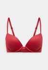 PLUNGE - Podprsenka s viacerými možnosťami nosenia / bez ramienok - red stamp