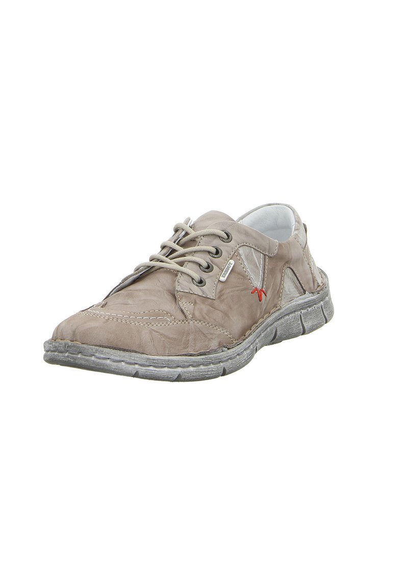 Damen Halbschuhe | Krisbut Sportlicher Schnürer beige - PN50161 Damen Halbschuhe | Krisbut Sportlicher Schnürer beige - PN50161