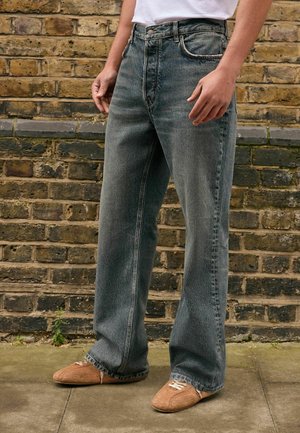 Next, REGULAR FIT - JEANS - Straight leg jeans - grey baggy