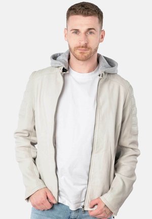 Mauritius MMRYLO - Lederjacke - offwhite