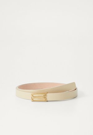 Victoria Beckham MICRO FRAME BELT - Bælter - ivory