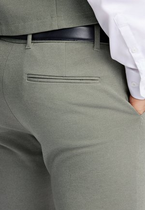 SUPERFLEX CROPPED  - Chinos - mid army mix