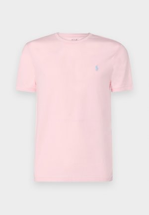 Polo Ralph Lauren CUSTOM SLIM FIT JERSEY CREWNECK T-SHIRT - Βασικό μπλουζάκι - hint of pink
