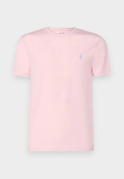 Polo Ralph Lauren CUSTOM SLIM FIT JERSEY CREWNECK T-SHIRT - Jednoduché tričko - hint of pink
