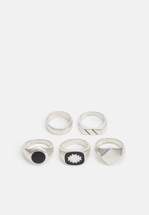 5 PACK - Sõrmus - silver-coloured