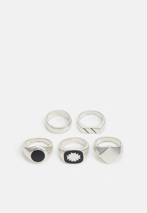 5 PACK - Ringar - silver-coloured