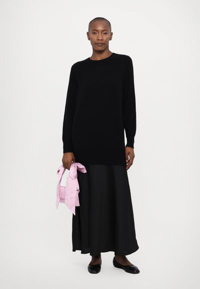 rag & bone MILLIE DRESS - Stickad klänning - black