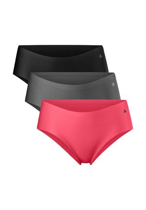 HIPSTER 3 PACK - Trosor - black/pink/grey