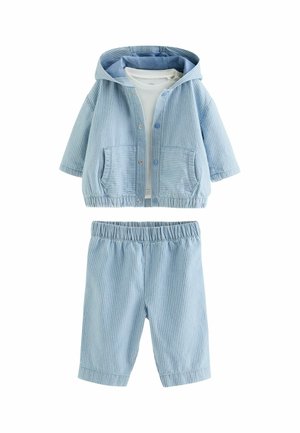 Next, SHACKET, TOP AND TROUSER BABY 3 PIECE SET - Geacă subțire - blue