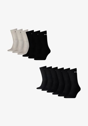 Puma, 12 PAIR PACK - Sports socks - schwarz-grau