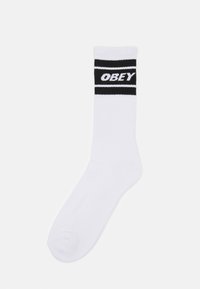 COOPER SOCKS UNISEX - Calze - white/black