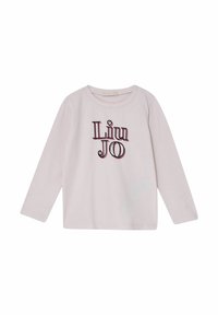 Liu Jo Kids WITH LOGO AND GEMSTONES - Långärmad tröja - pink