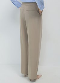 Calliope CON TASCHINO - Stoffhose - beige melange