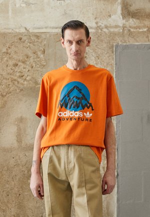 TEE - T-Shirt print - orange