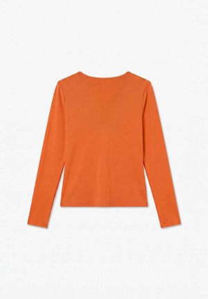 Vero Moda Curve, TOP VMCLIVA TOP - T-shirt à manches longues - coral rose