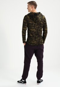 Urban Classics INTERLOCK CAMO ZIP  - Chaqueta de punto - wood