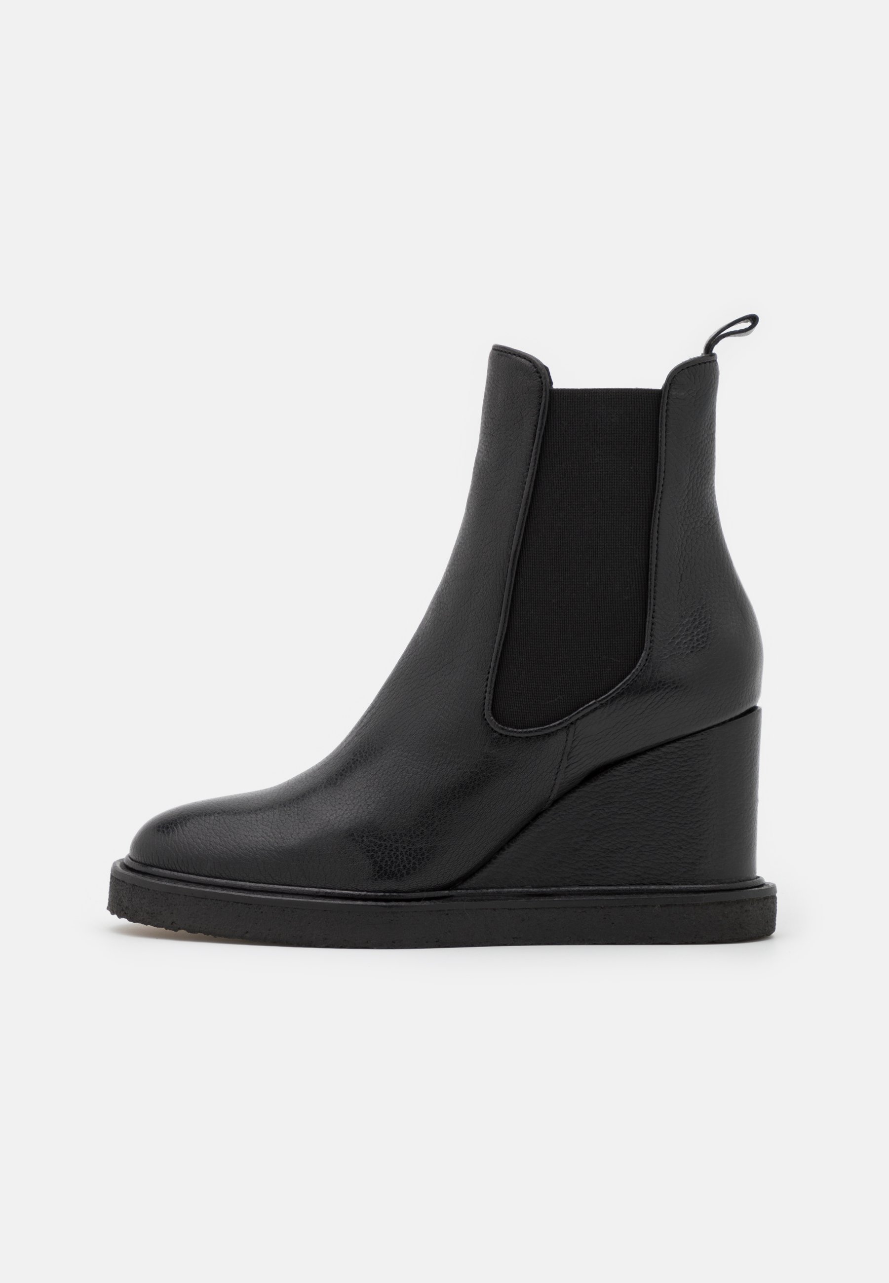 Billi Bi Wedge Ankle Boots - black 