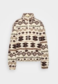 ONLJANNE AZTEC HALFZIP  - Vesta od flisa - almond oil