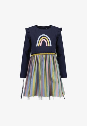 Blue Seven, BLUE SEVEN KLEID MIT TÜLLROCK. - Cocktailjurk - nachtblau