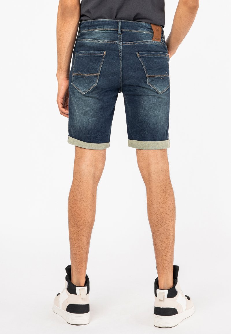Herren Skinny Fit | Sublevel Jeans Shorts dark blue/dunkelblau - DP39546 Herren Skinny Fit | Sublevel Jeans Shorts dark blue/dunkelblau - DP39546