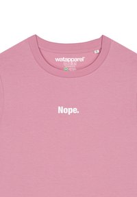 watapparel NOPE - T-Shirt print - bubble pink