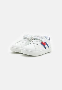 Tommy Hilfiger LOGAN UNISEX - Zapatillas - white/blue