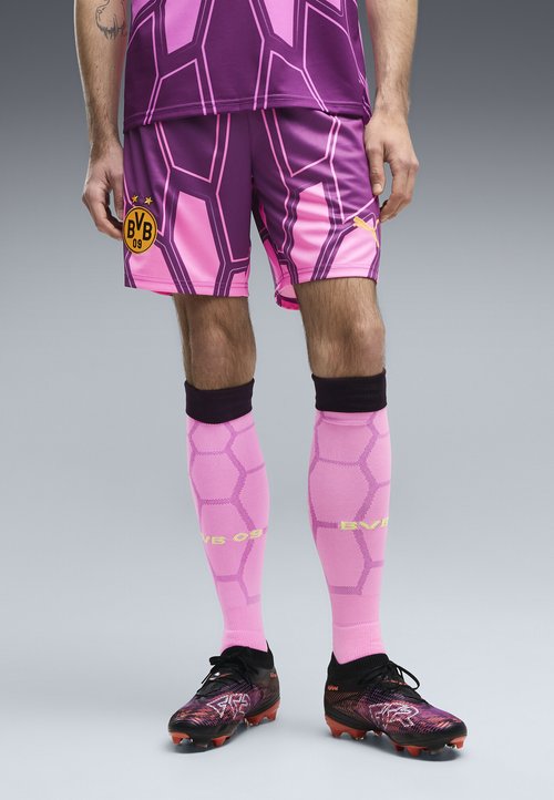 PUMA BORUSSIA DORTMUND 26/27 TORWARTSHORTS - Sports shorts - purple pop-pink pixel — foto 2