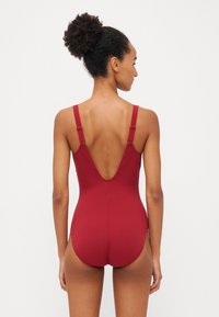 Speedo WOMENS SHAPING AQUANITE - Fato de banho - basque red