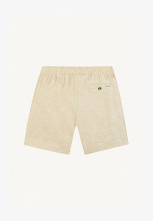 Faguo, SHORT ELASTIQUE CHEVRE CHAINE ET TRAME - T28 - Shorts - écru
