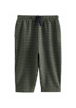 Next, TEXTURED SMART JOGGERS - Tygbyxor - green