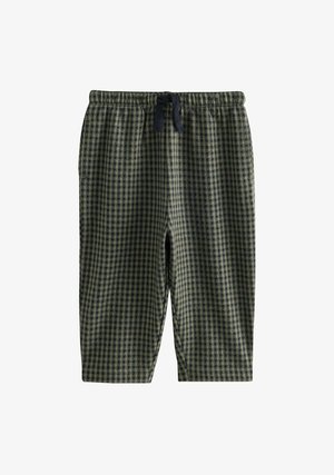 Next, TEXTURED SMART JOGGERS - Tygbyxor - green