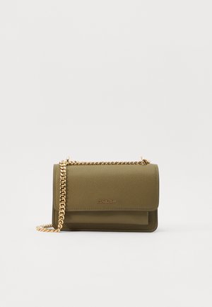 CLAIRE SHOULDER - Olkalaukku - safari green