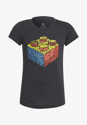 T-shirt imprimé - black