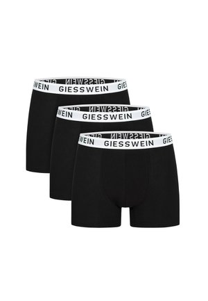 3 PACK - Kurze Boxershorts - schwarz