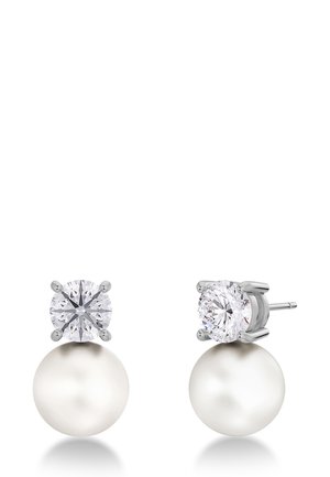 LUNA PEARL STUDS - Korvakorut - steel