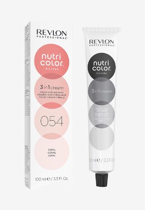 NUTRI COLOR™ FILTERS 3 IN 1 CREAM COLOR CARE AND SHINE SEMI PERMANENT - Conditioner - 054 coral