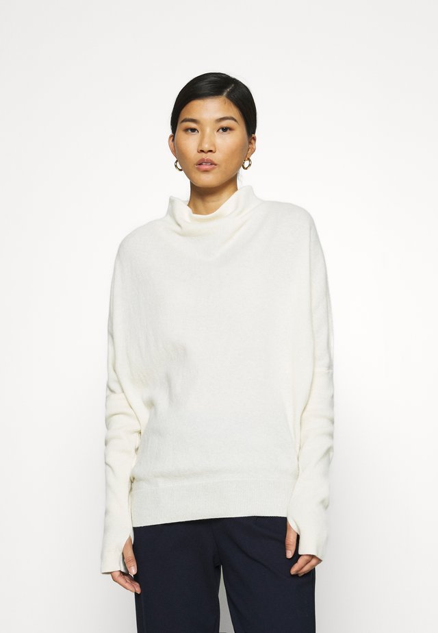 TURTLE NECK - Strickpullover - offwhite
