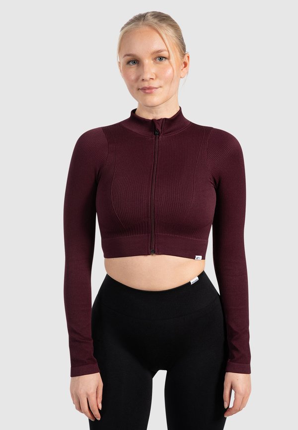 KOMPRESSION ZEYA  - Trainingsjacke - dunkel lila