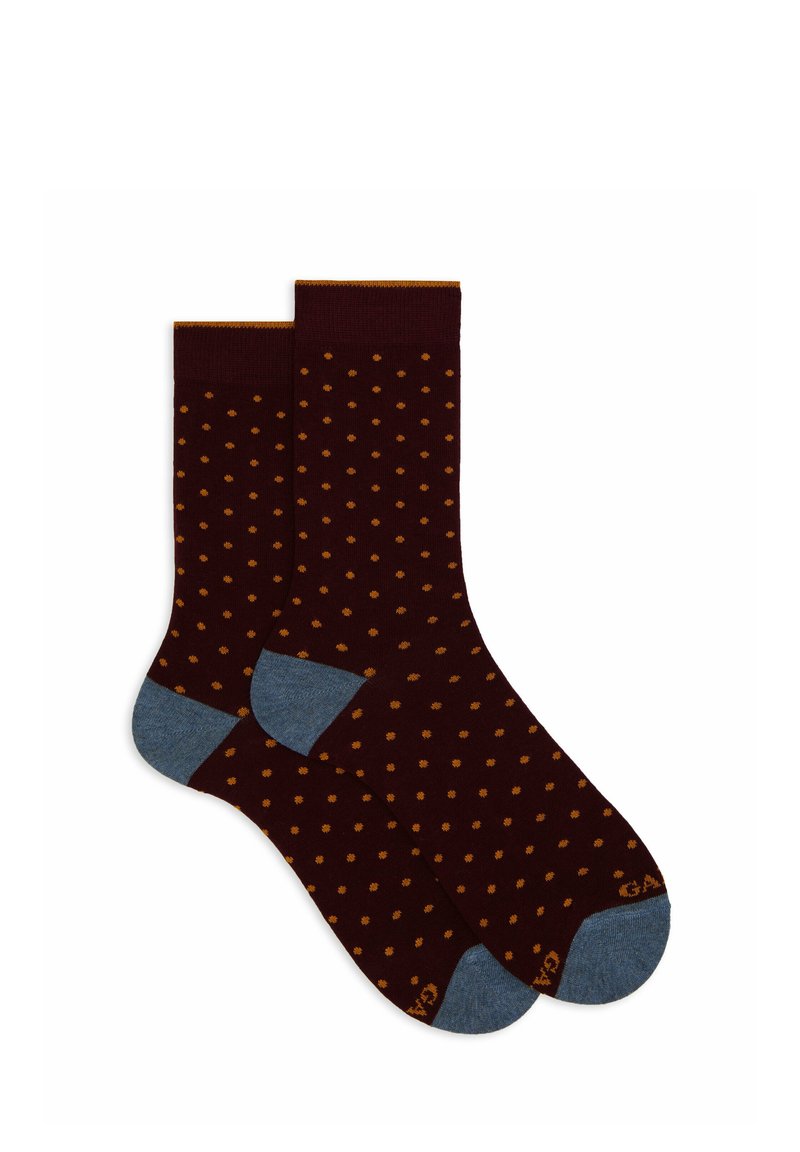 Gallo Socken - bordo curry