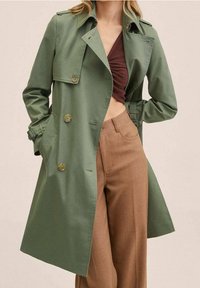 Mango Trench - khaki