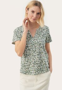 Part Two GESINAS - Camiseta estampada - vetiver mini flower print