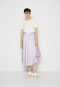 Esprit SKIRT - Falda acampanada - lavender