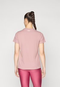 Under Armour Osnovna majica kratkih rukava - tourmaline pink/white