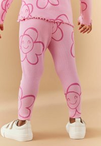 Next STANDARD - Leggingsit - pink smile flower