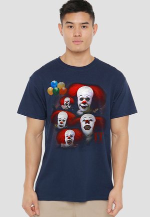 Cotton Soul, IT 1990/MANY FACES OF PENNYWISE - Print T-shirt - dark blue