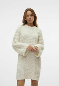 Vero Moda VMJESSICA MIDI - Gebreide jurk - birch