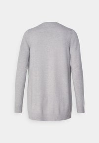 ONLY Petite ONLLESLY OPEN CARDIGAN - Kardigán - light grey melange