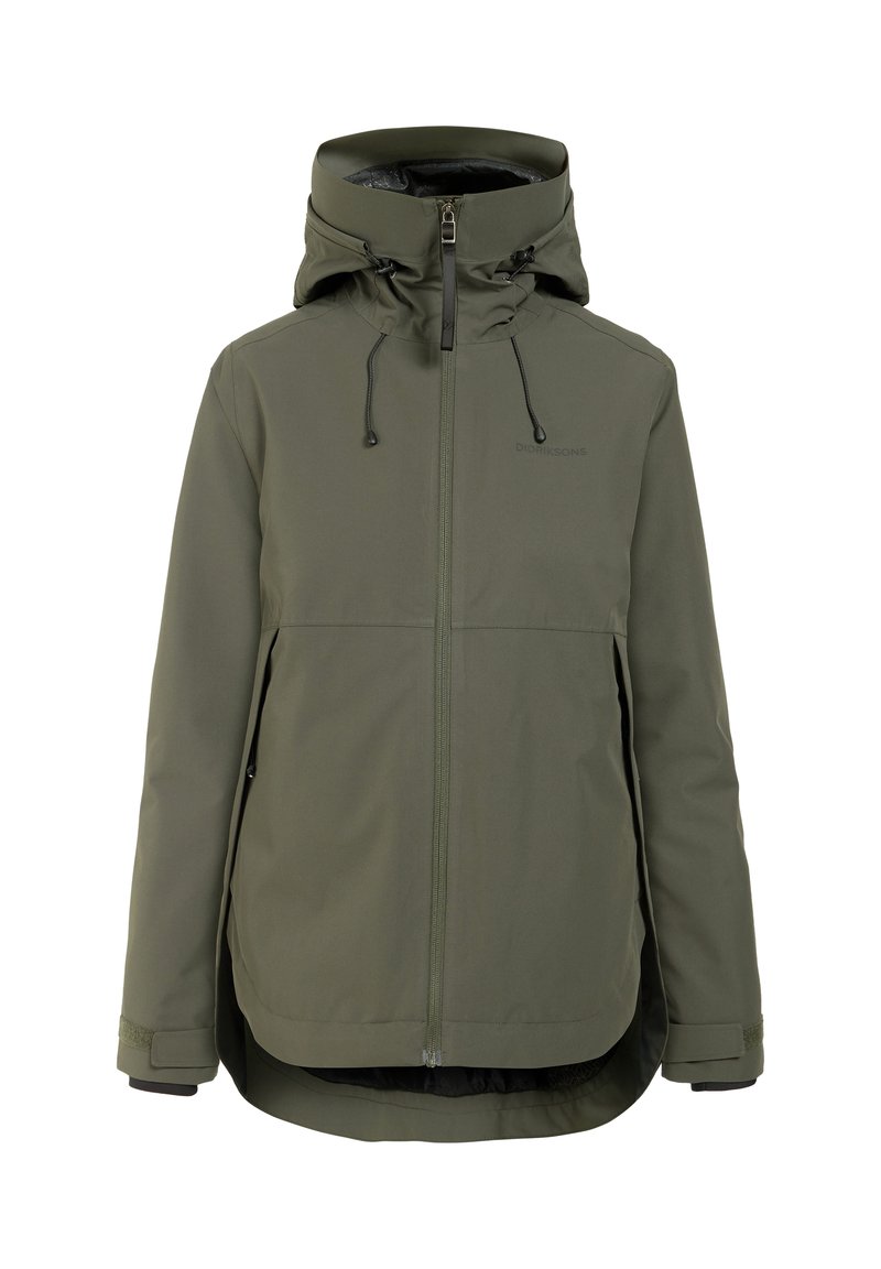 Didriksons Outdoorjas kaki