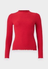 Unselected, true red